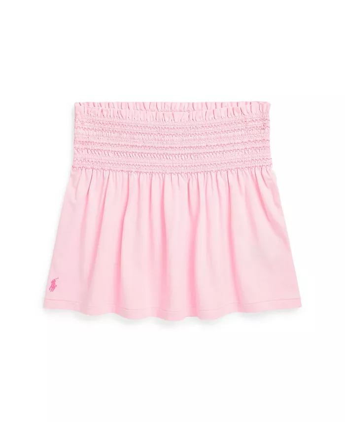 

Юбка из джерси со сборкой Big Girls Polo Ralph Lauren, розовый