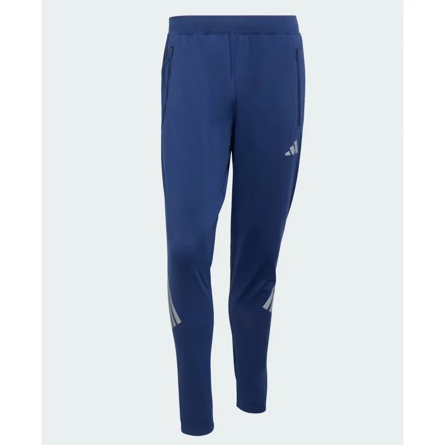 Тренировочные брюки adidas ADI365 Iconic, с утягивающим шнурком, Tech Indigo — фото 4