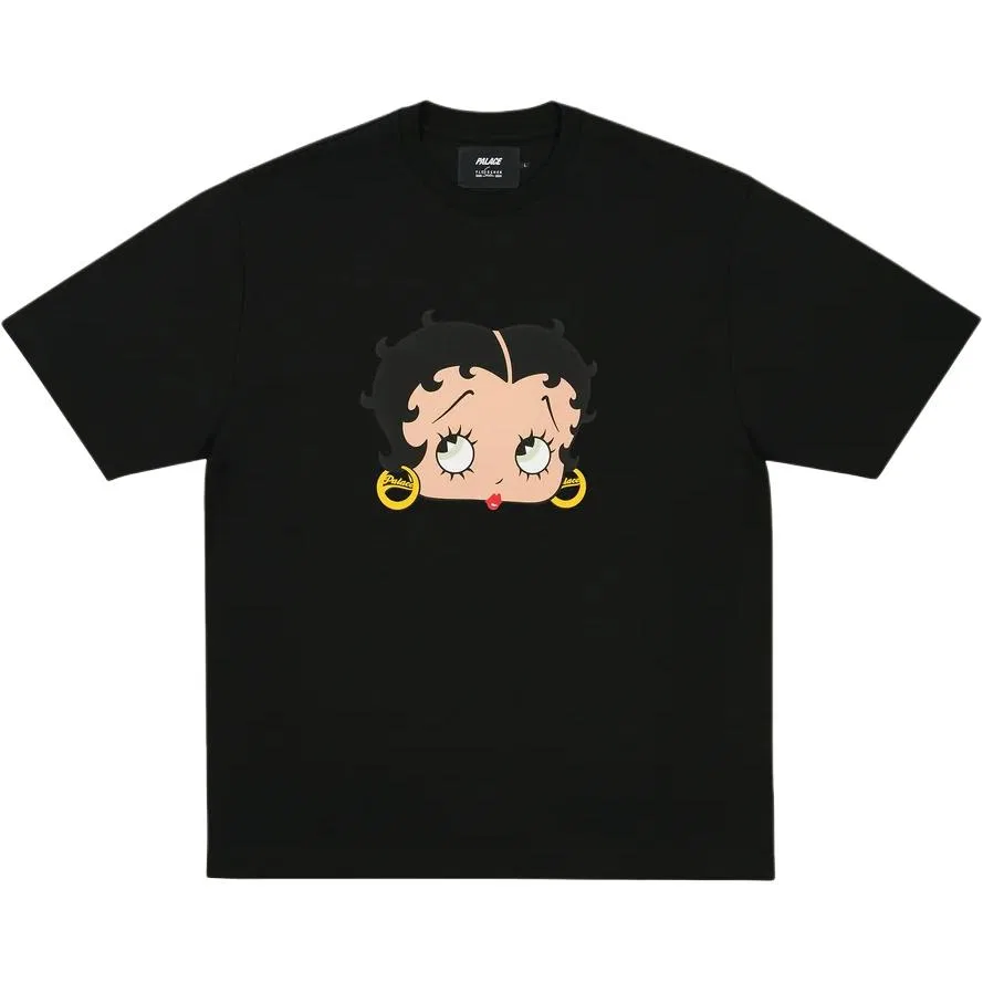 Детская футболка с принтом Betty Boop PALACE, Black
