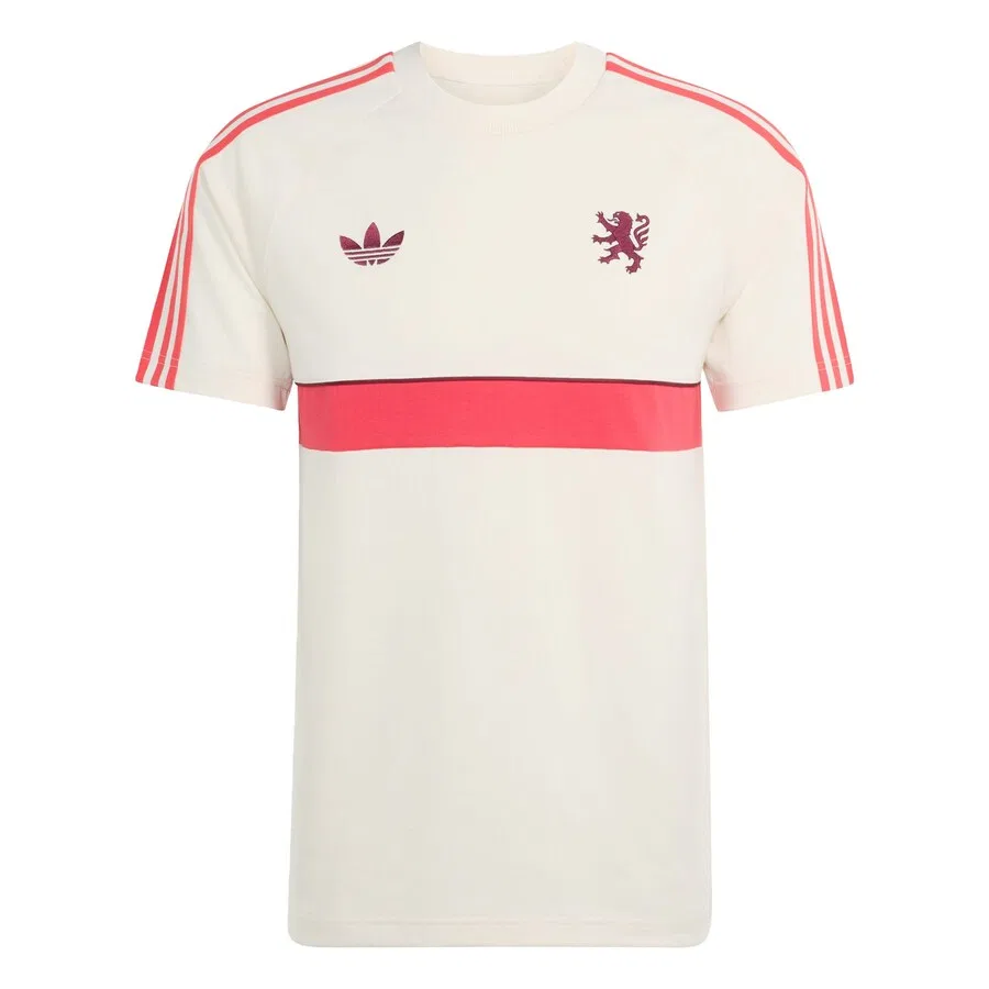 Спортивная футболка ADIDAS PERFORMANCE Performance Shirt 'Olympique Lyon', кремовый