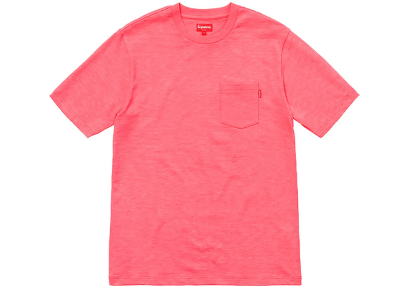 Мужская футболка с принтом Supreme Tee (SS18), Hot Pink