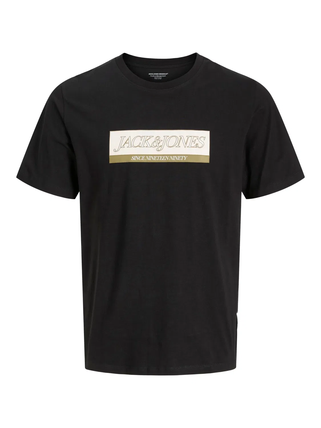 Футболка черная Jack & Jones Junior