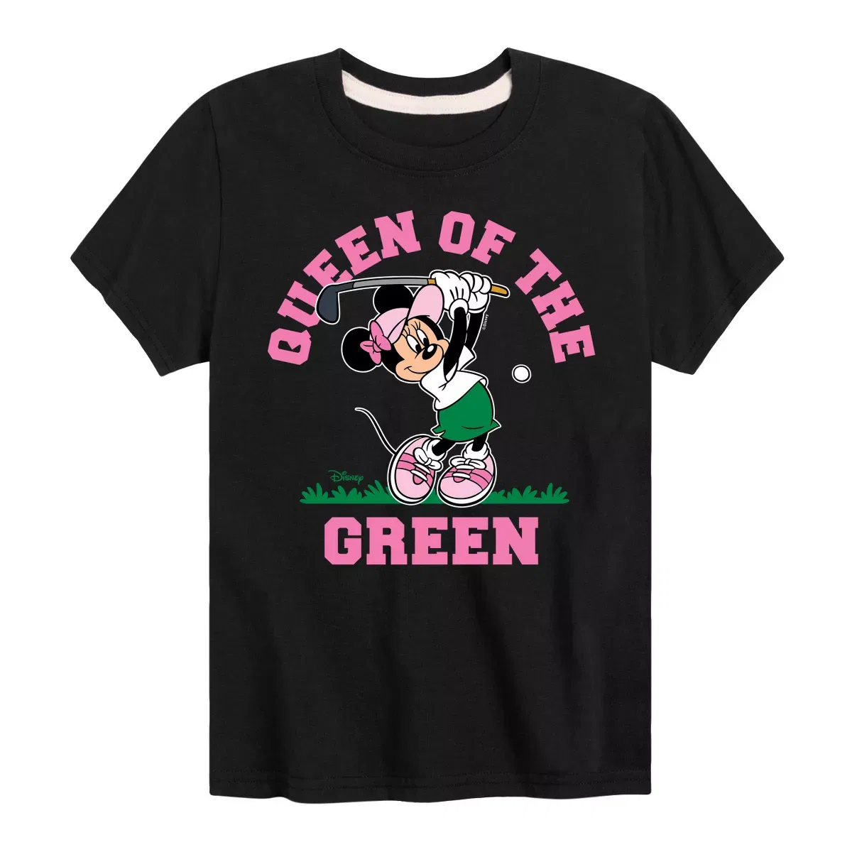 Детская футболка с коротким рукавом Queen Of The Green Golf Disney, White