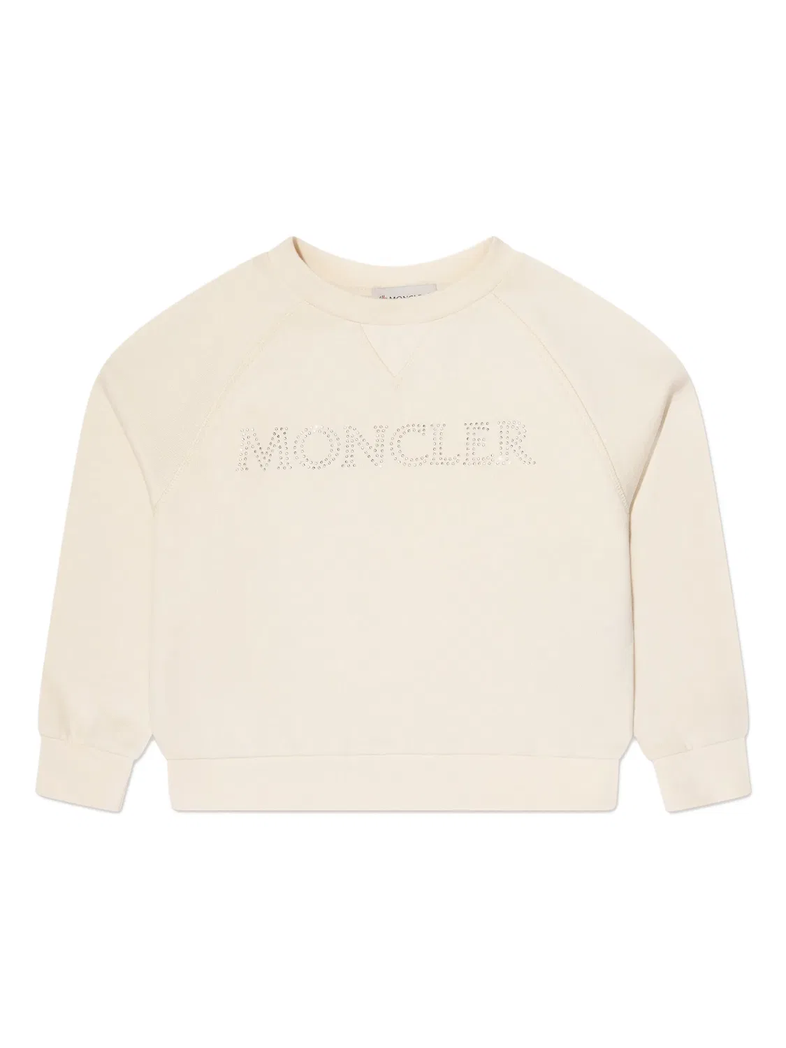 Свитшот из хлопка Moncler, нейтральные