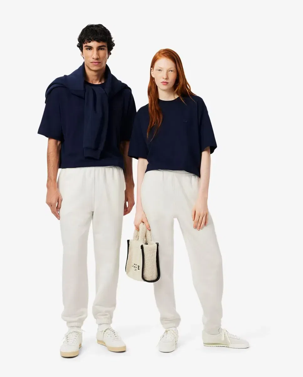 Мужские спортивные штаны из органического хлопка Lacoste, Blanco