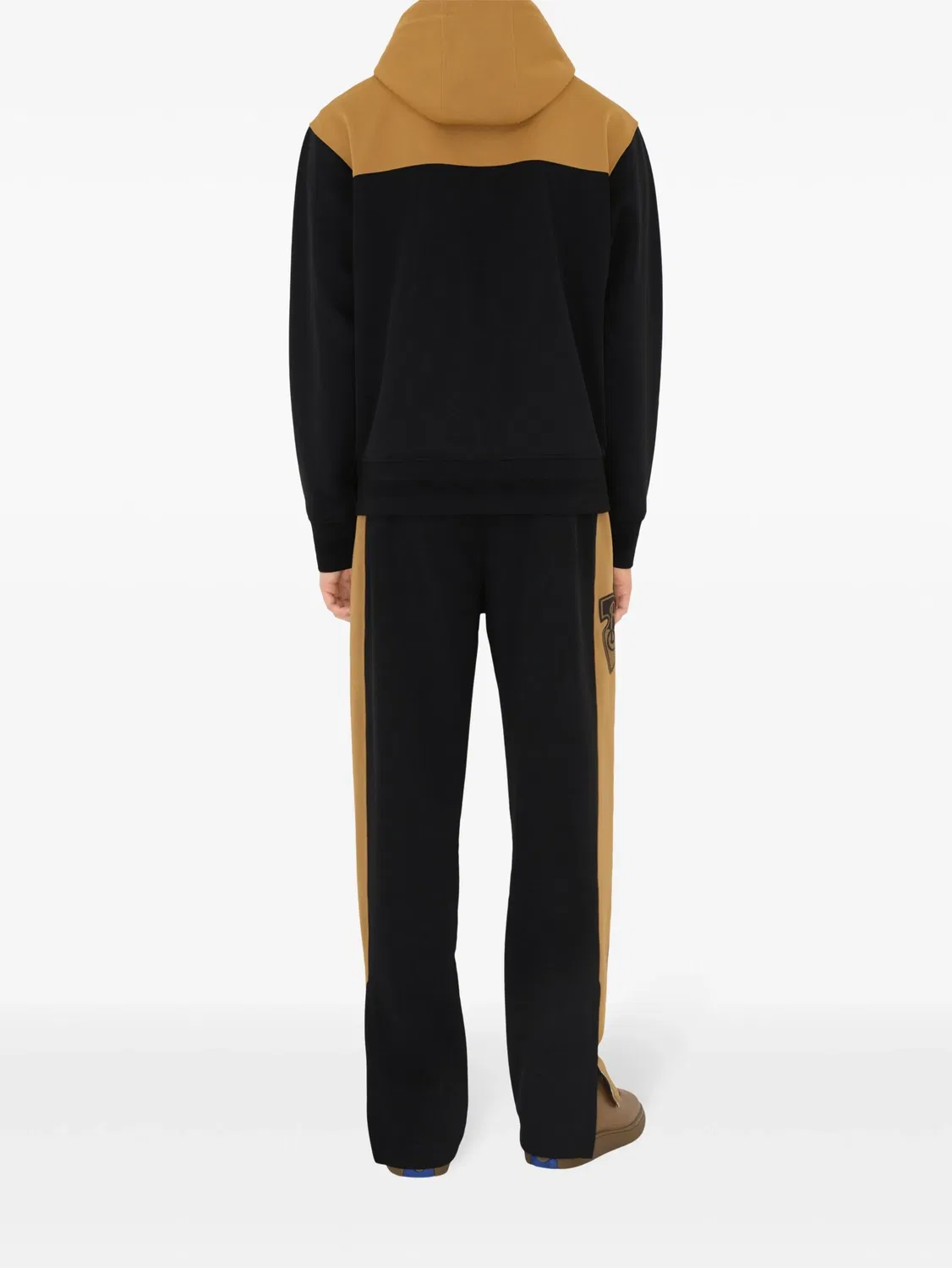Burberry Трековые брюки B Shield черные — фото 4