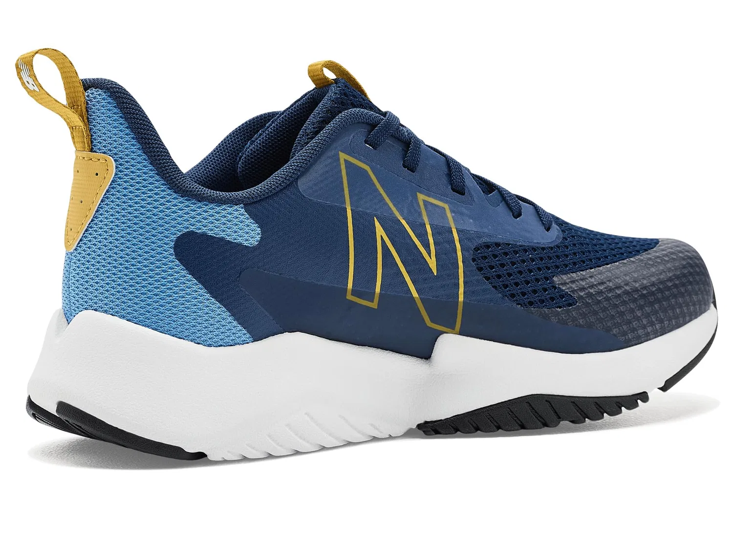 Кроссовки Rave Run Lace (для больших детей) New Balance Kids, Analog Blue/NB Navy — фото 4