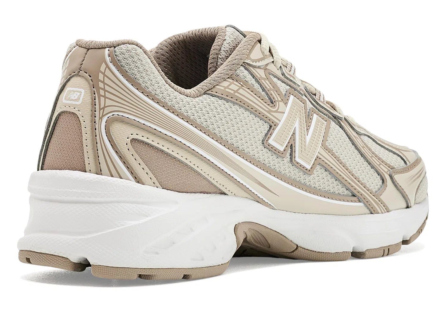 Кроссовки 740 Lace (для маленьких и больших детей) New Balance Kids, Timberwolf/Driftwood — фото 4