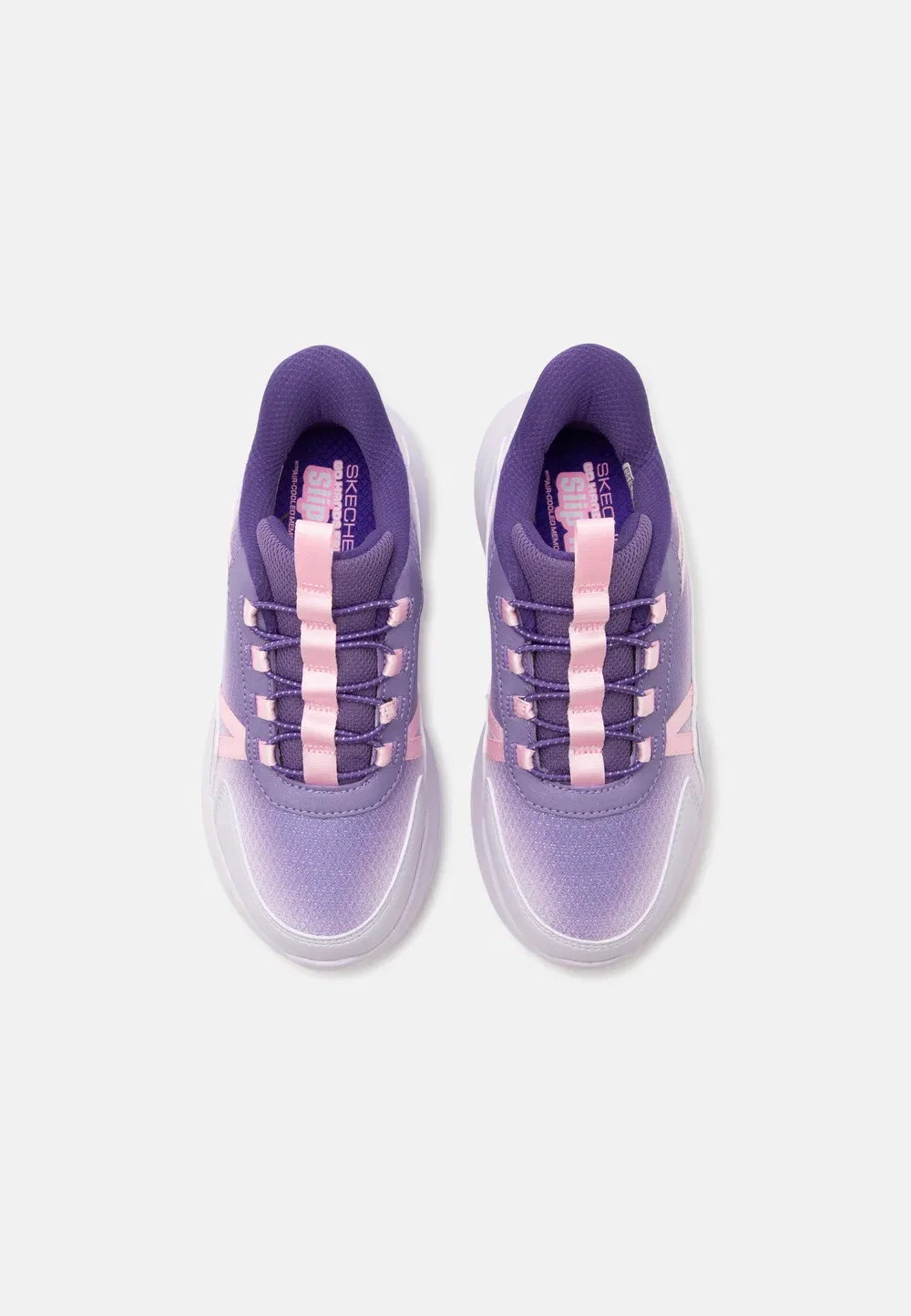 Wave 92 - кроссовки Skechers, Lavender/Multi-Coloured — фото 4