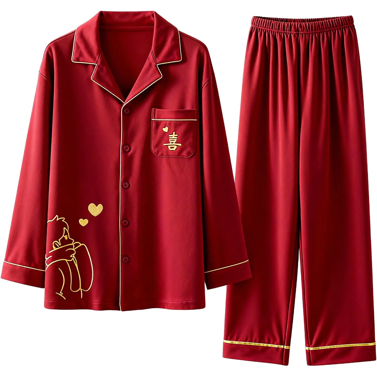 Детская пижама без рукавов с принтом Unisex Pajama Sets MIIOW — фото 4