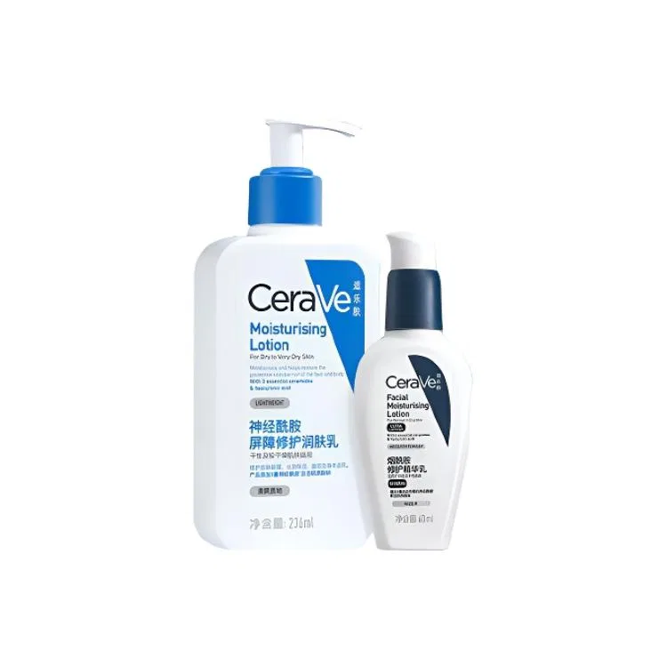 Набор лосьонов для лица CeraVe Glass Skin, C Lotion 236мл + PM Lotion 60мл