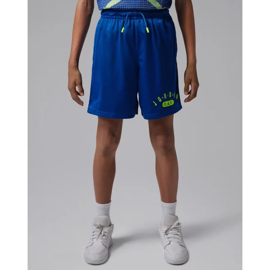 Детские спортивные шорты Jordan MJ 23 Sport Short Nike, Сине-зеленый