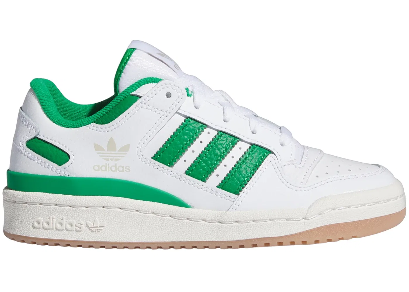Детские кроссовки Lifestyle Adidas Forum Low CL, Cloud White Green