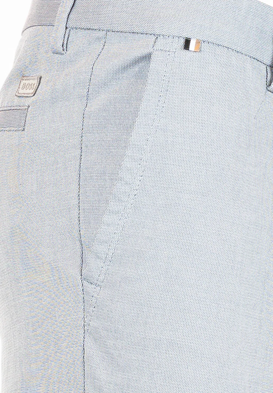 Брюки-чиносы Boss Slim fit H-Kaiton 1 пастельно-голубого цвета — фото 3