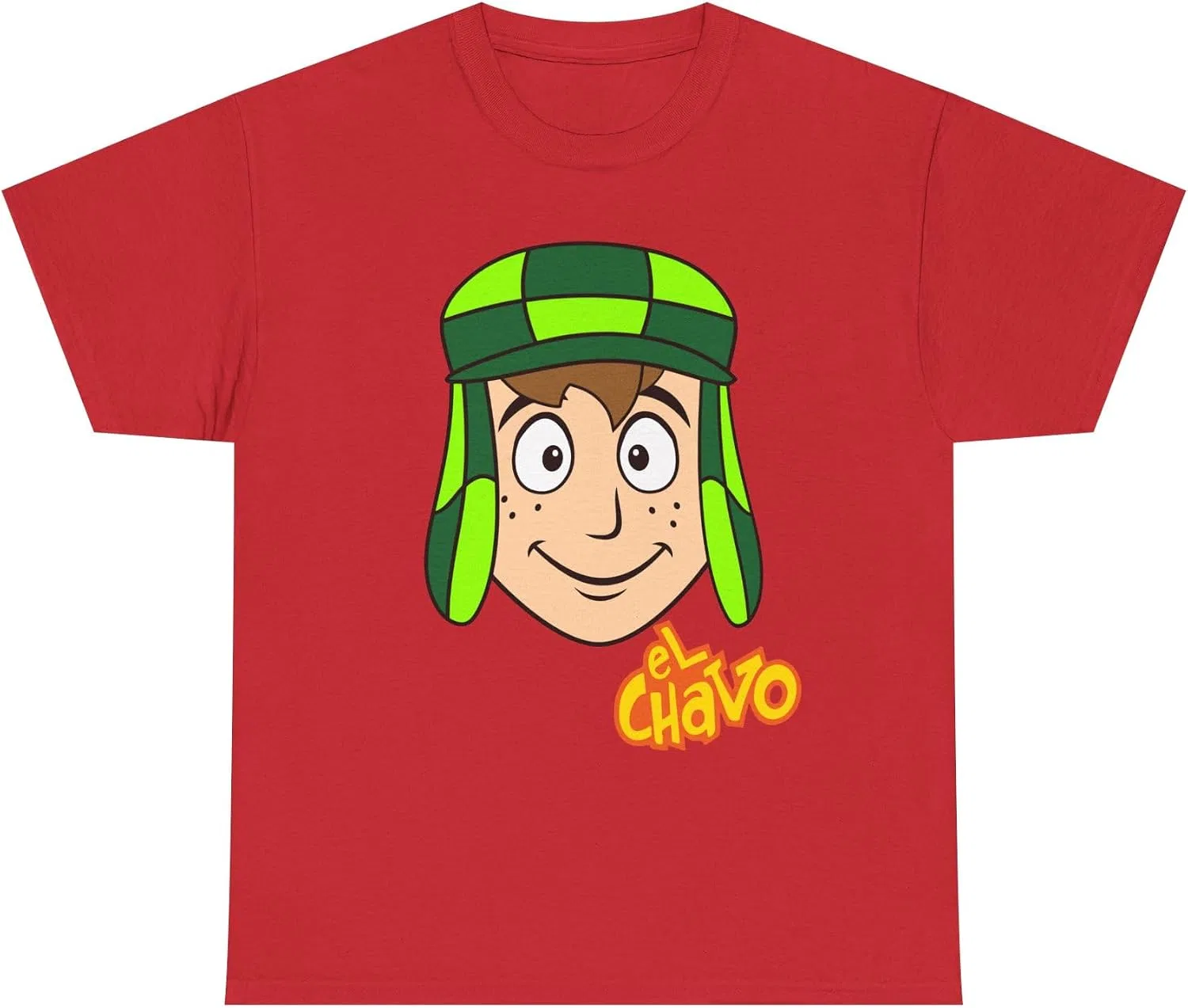 Мужская футболка с принтом El Chavo del 8, красный — фото 2