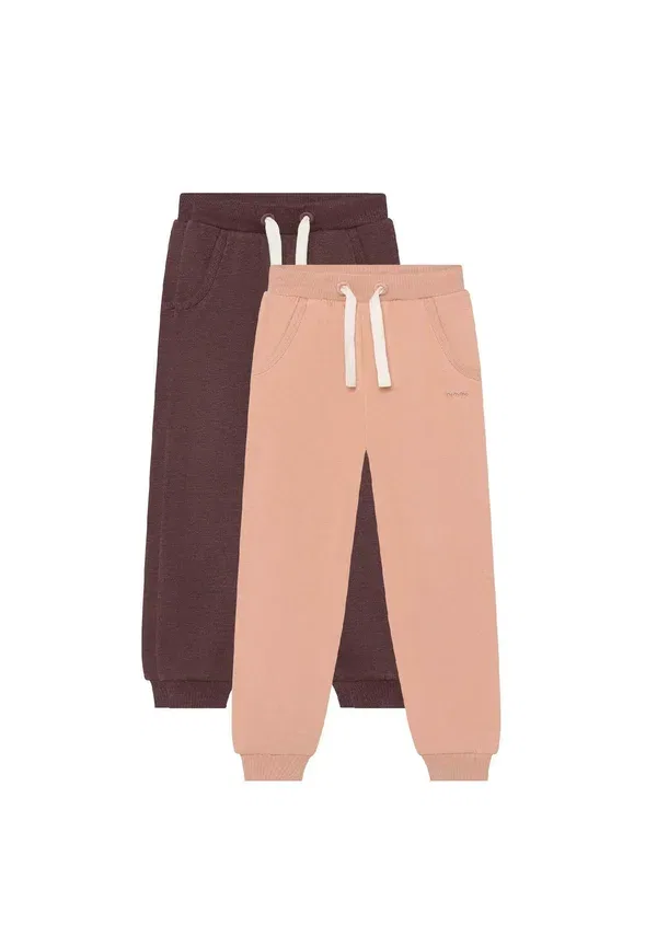 Комплект брюк из 2 штук, хлопок, Migirls 2 pack, Minymo, misty rose