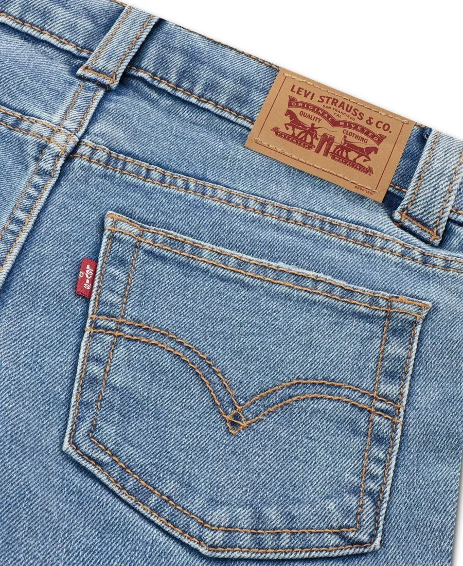 Джинсы с завышенной талией и шнуровкой, модель Lace Up High-Rise Straight Levi's, Good Grades — фото 4