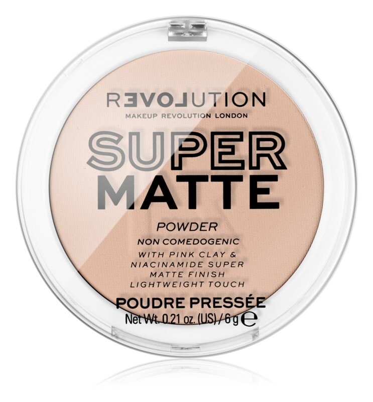 

Матирующая пудра Revolution Relove Super Matte Powder, оттенок Vanilla 6 г