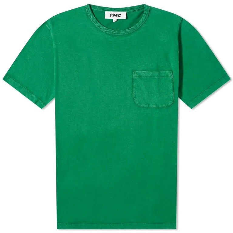 

Футболка Ymc Wild Ones Pocket, зеленый