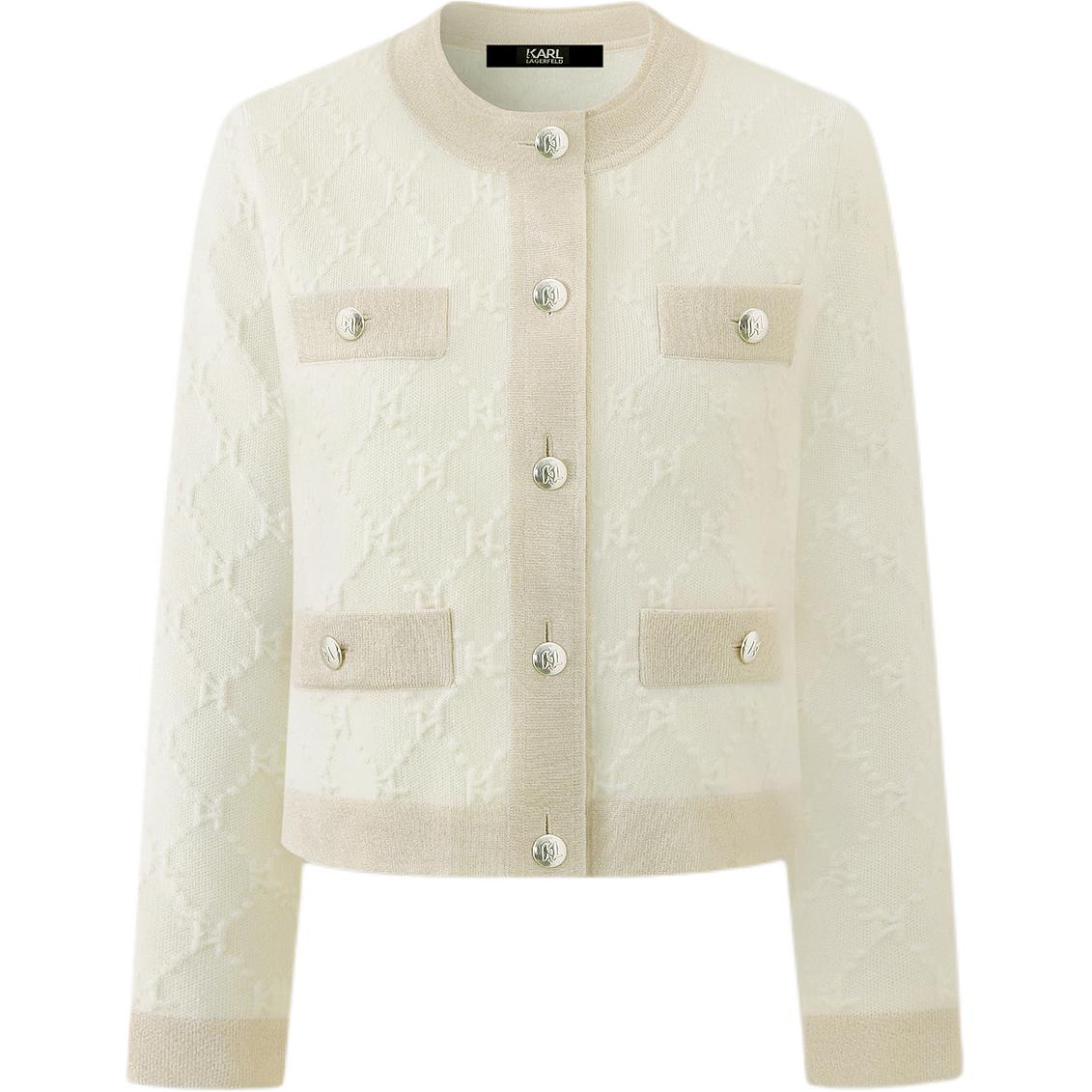 

KARL LAGERFELD SS24 Трикотаж Женская Белая KARL LAGERFELD / Karl Lagerfeld Jeans