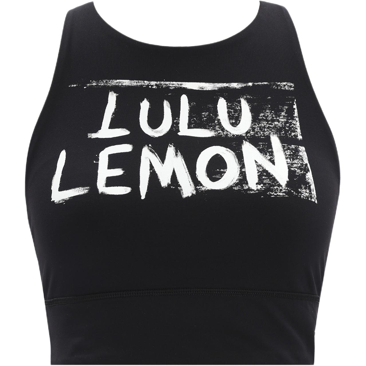 

Lululemon Женская спортивная рубашка без рукавов, черная