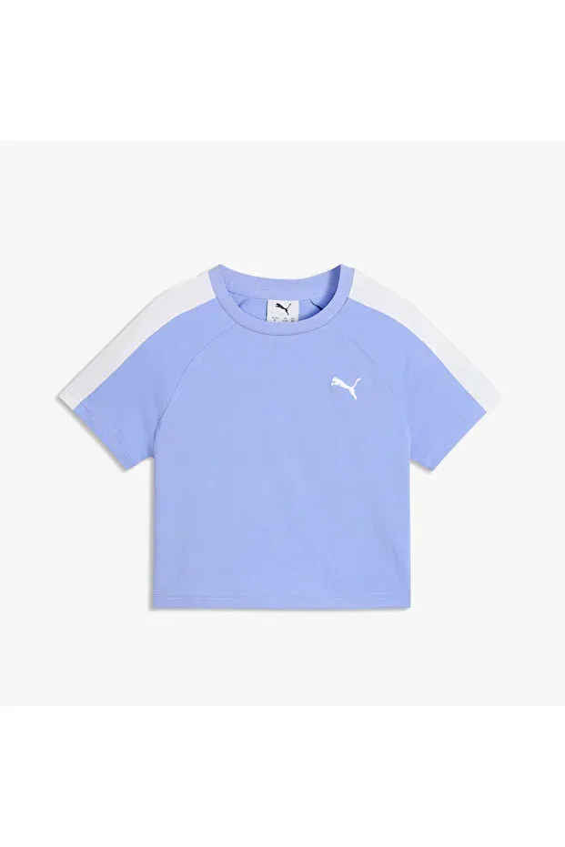 Детская спортивное футболка для девочек с коротким рукавом Puma, Sixty-Sea — фото 4