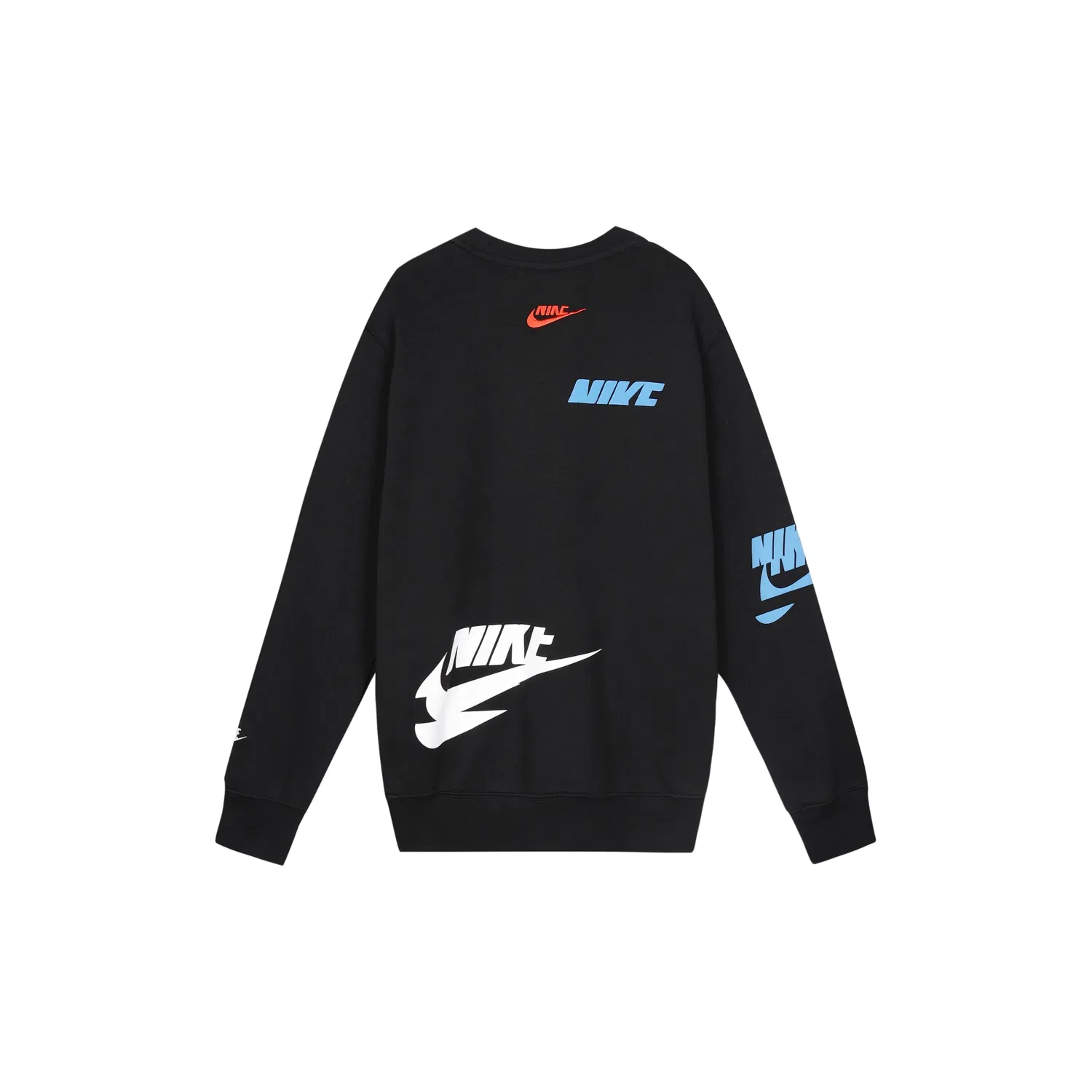 Мужской спортивный комплект из свитшота и брюк Nike Letter Logo, Black — фото 4