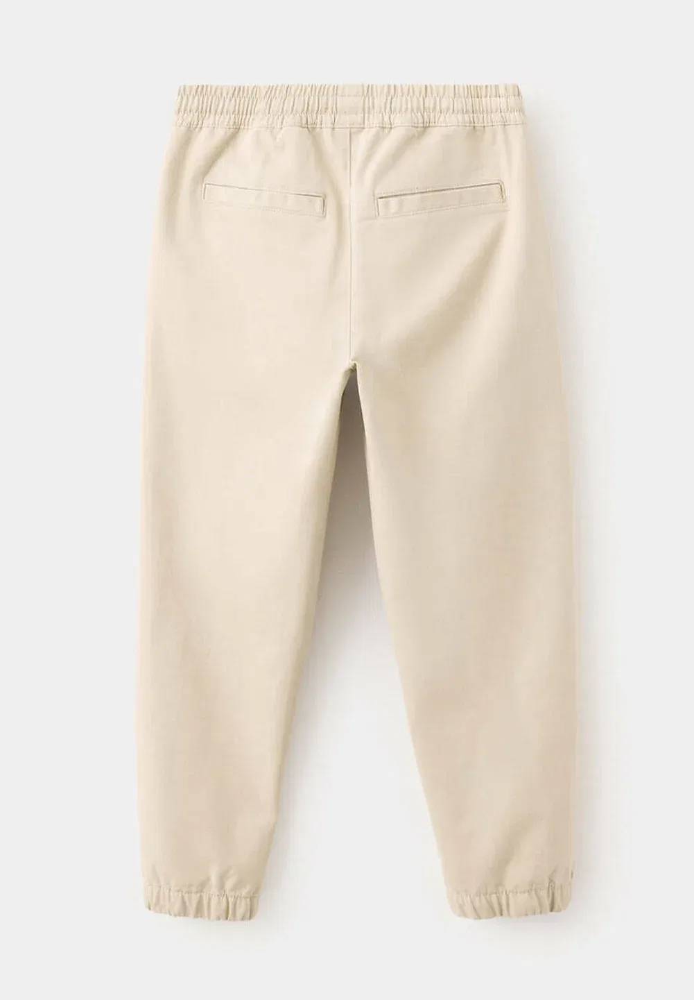Детский - штаны Mango Kids, Beige — фото 2