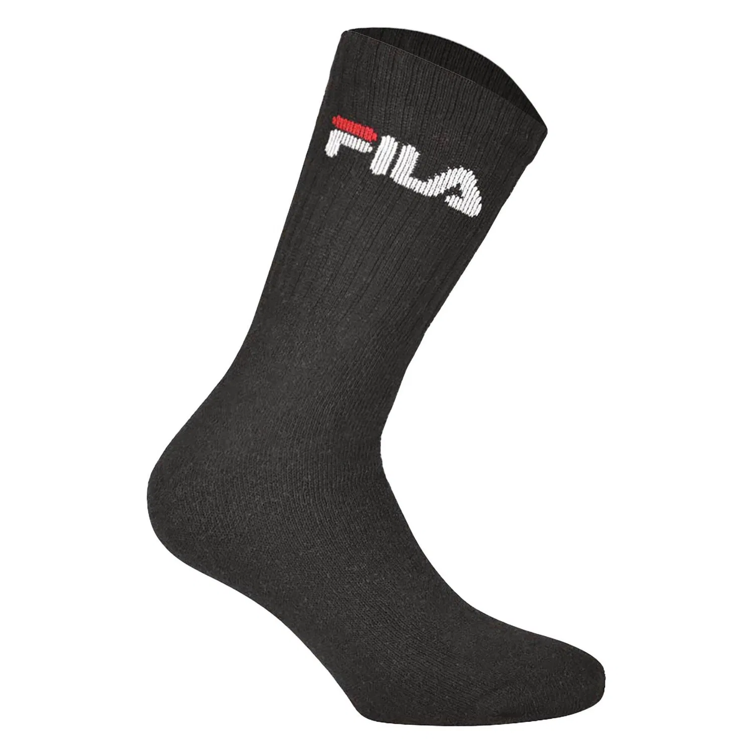 Детские носки с принтом Socken Unisex 6er Pack Stretch Fila, Schwarz — фото 2