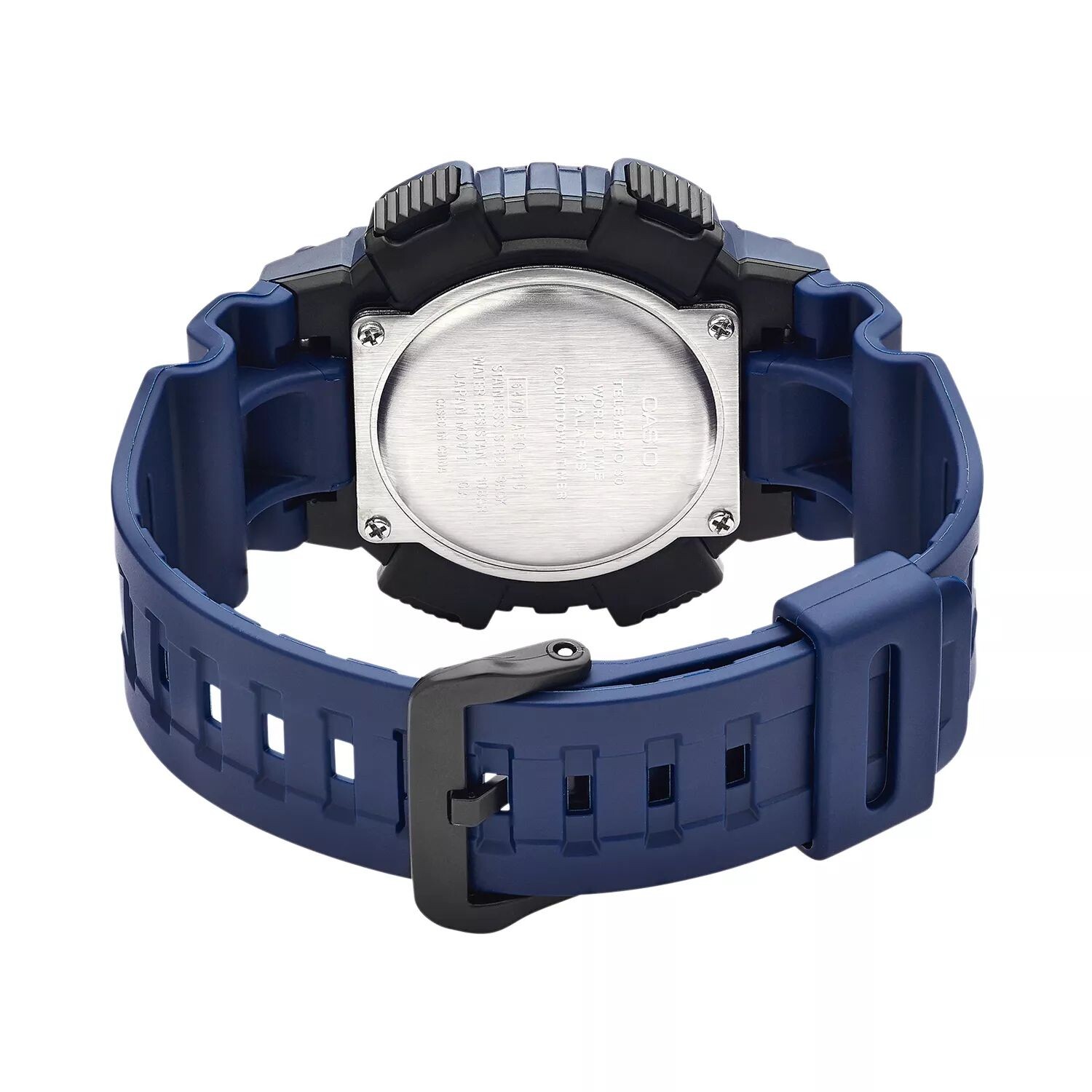 

Мужские аналогово-цифровые часы Telememo World Time — AEQ110W-2AVCF Casio