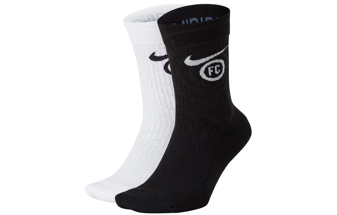 Детские носки 2 пары Nike, Black White