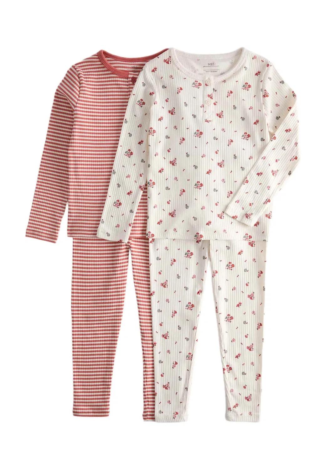 Комплект из 2 пижамных пижам Marks & Spencer, Multi