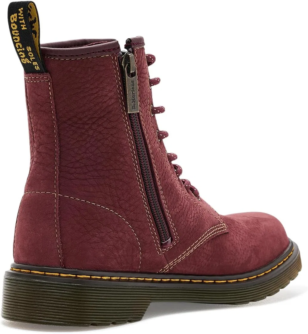 Детские ботинки для мальчиков Dr. Marten's Kids 1460 Boot, Cherry Red — фото 3