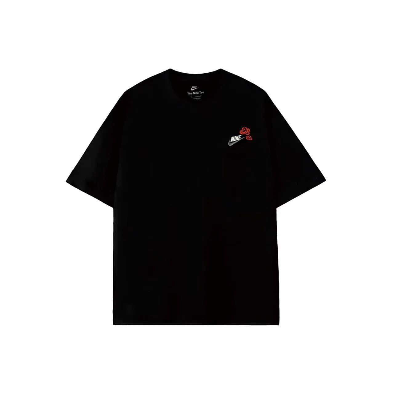 Футболка с принтом, Nike Sportswear Club, Black
