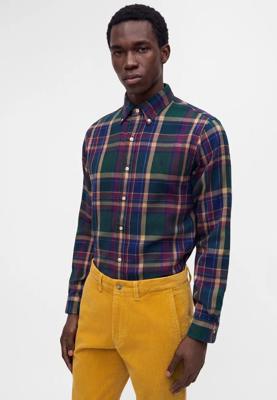 Брюки Polo Ralph Lauren Regular темно-желтого цвета — фото 3