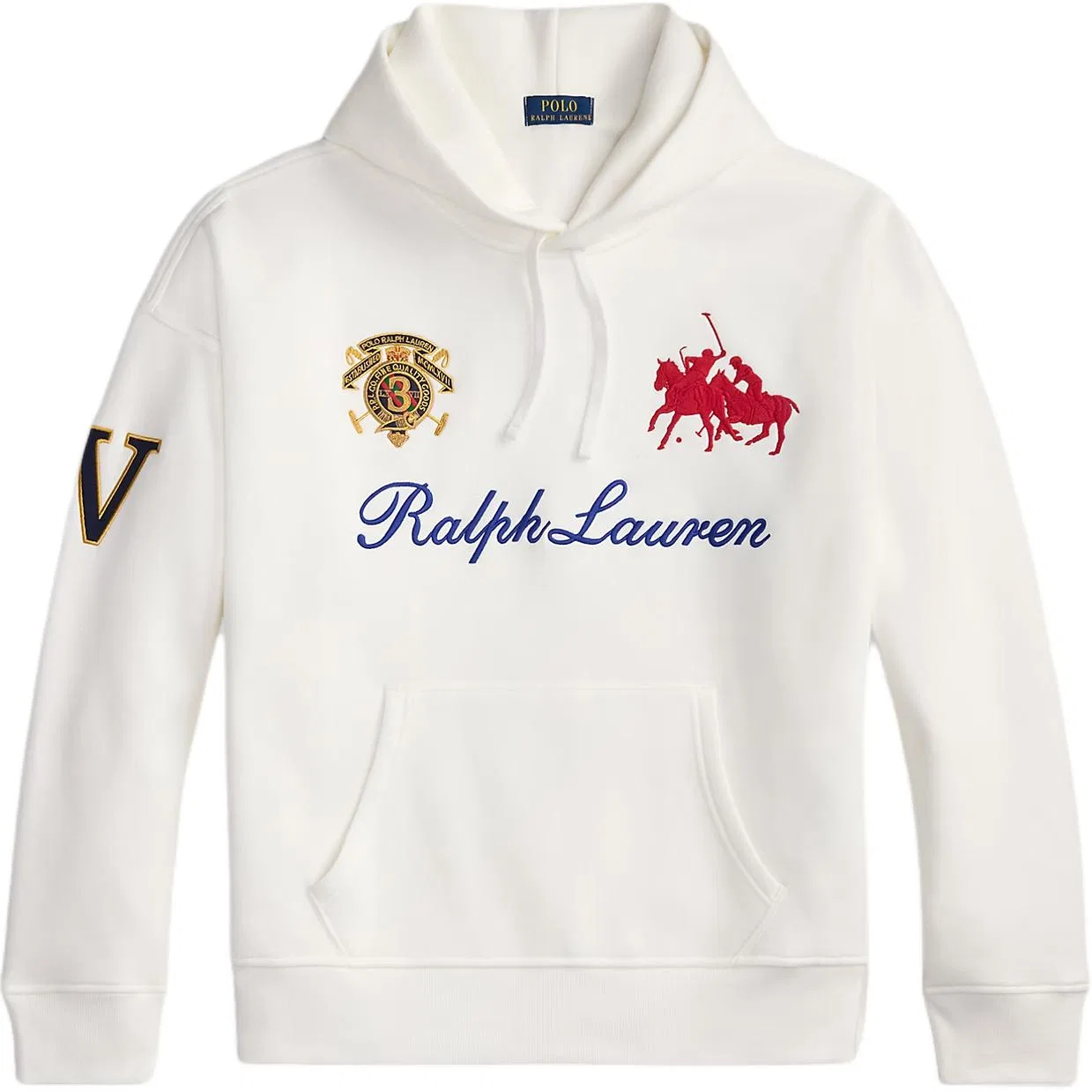 Свитшот свободного кроя, Polo Ralph Lauren, White