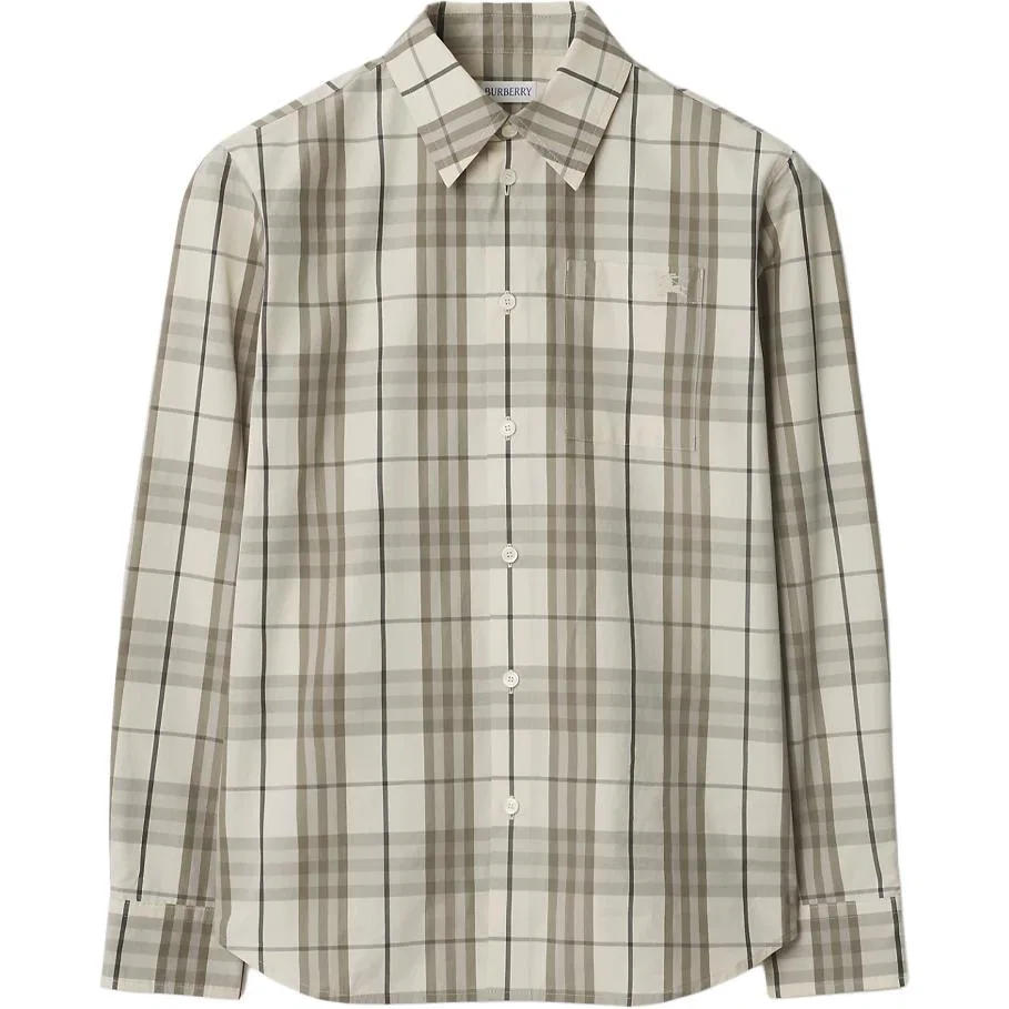 Рубашка Burberry Classic Check Button-Up, женская, мультиколор