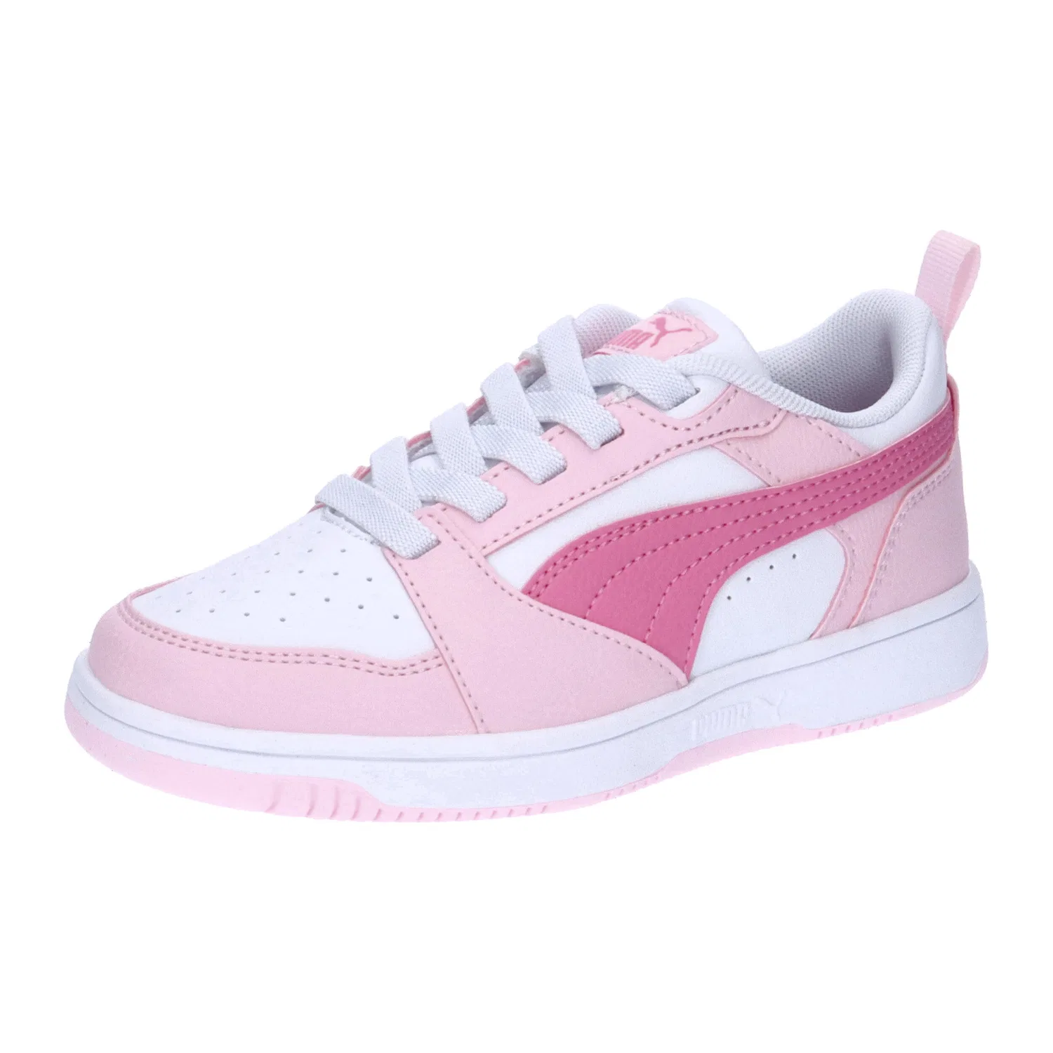 Детские кроссовки с принтом Rebound V6 Lo AC Puma, Weiss Rosa