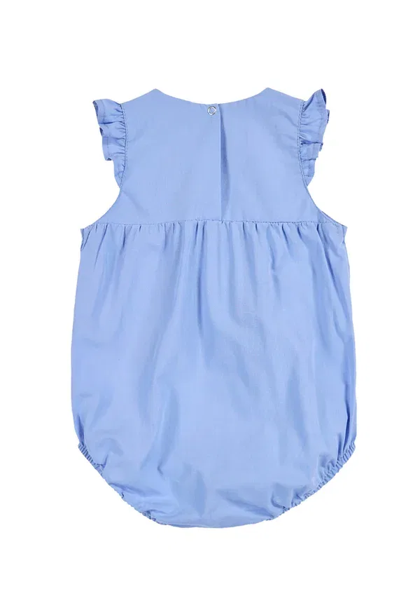 Боди хлопковое Baby- und kleinkindzubehor 1581033500 Musli By Green Cotton, Shell Blue, синий — фото 2