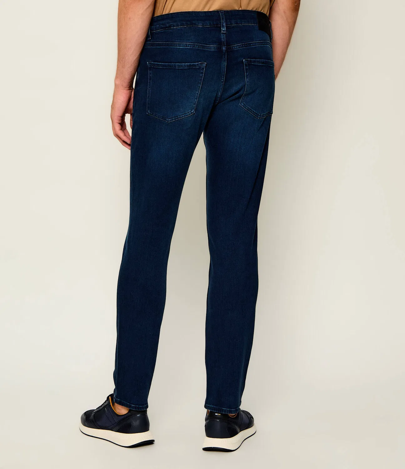 Джинсы slim fit P-Delaware Boss, темно-синий — фото 4
