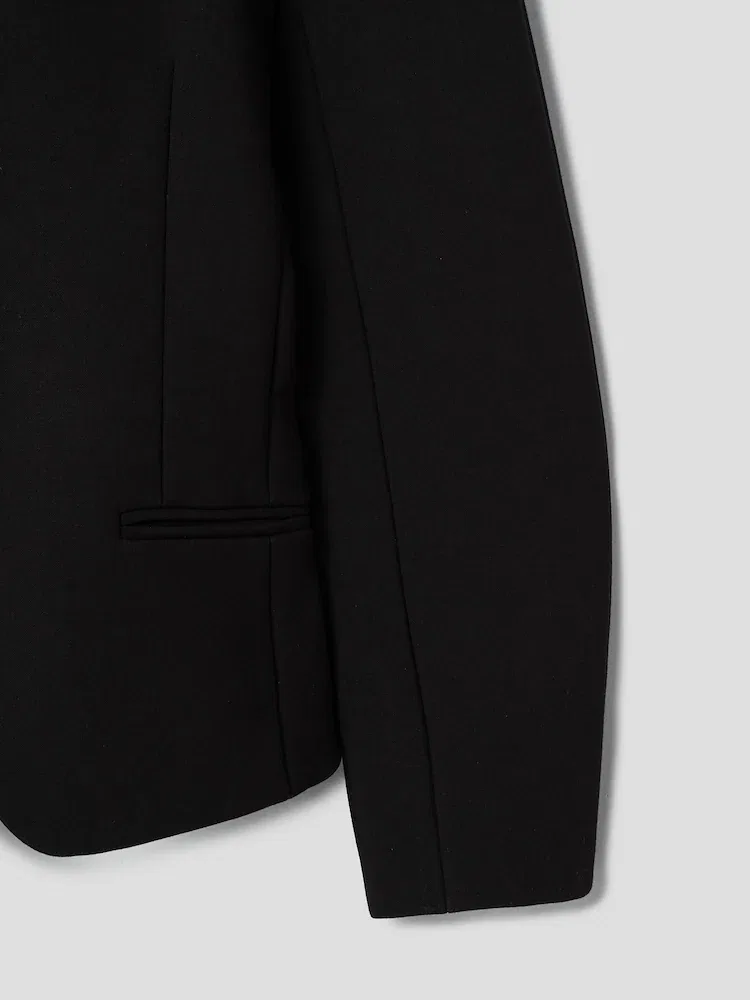 Жакет овальный силуэт La Veste Cardigan Ovalo JACQUEMUS, Black — фото 4