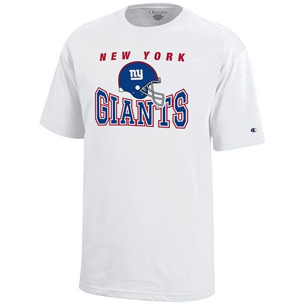 Футболка с принтом New York Giants для молодежи, белая Champion — фото 2