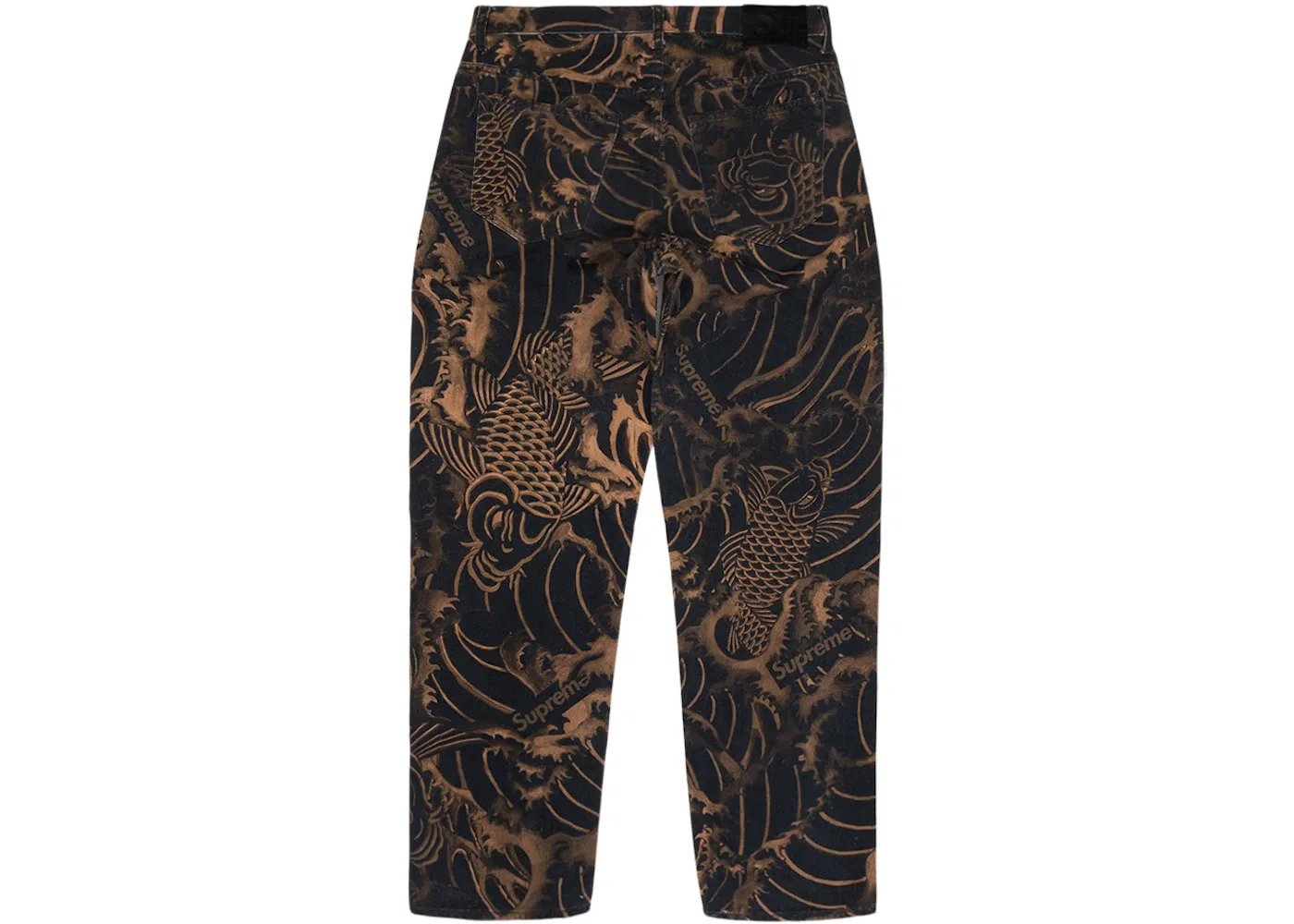 Мужские джинсы Supreme Waves Regular Jean, Black — фото 2