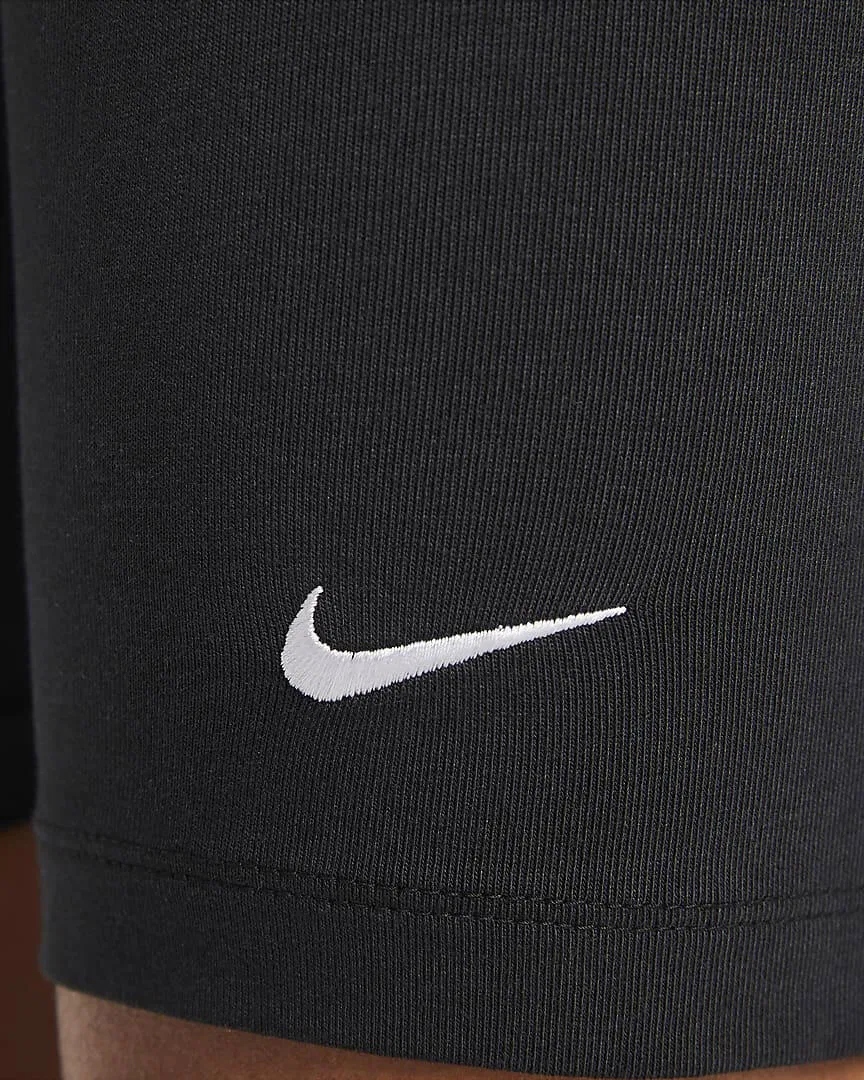 Женские шорты для велоспорта Essential Nike, Schwarz Weiss — фото 2