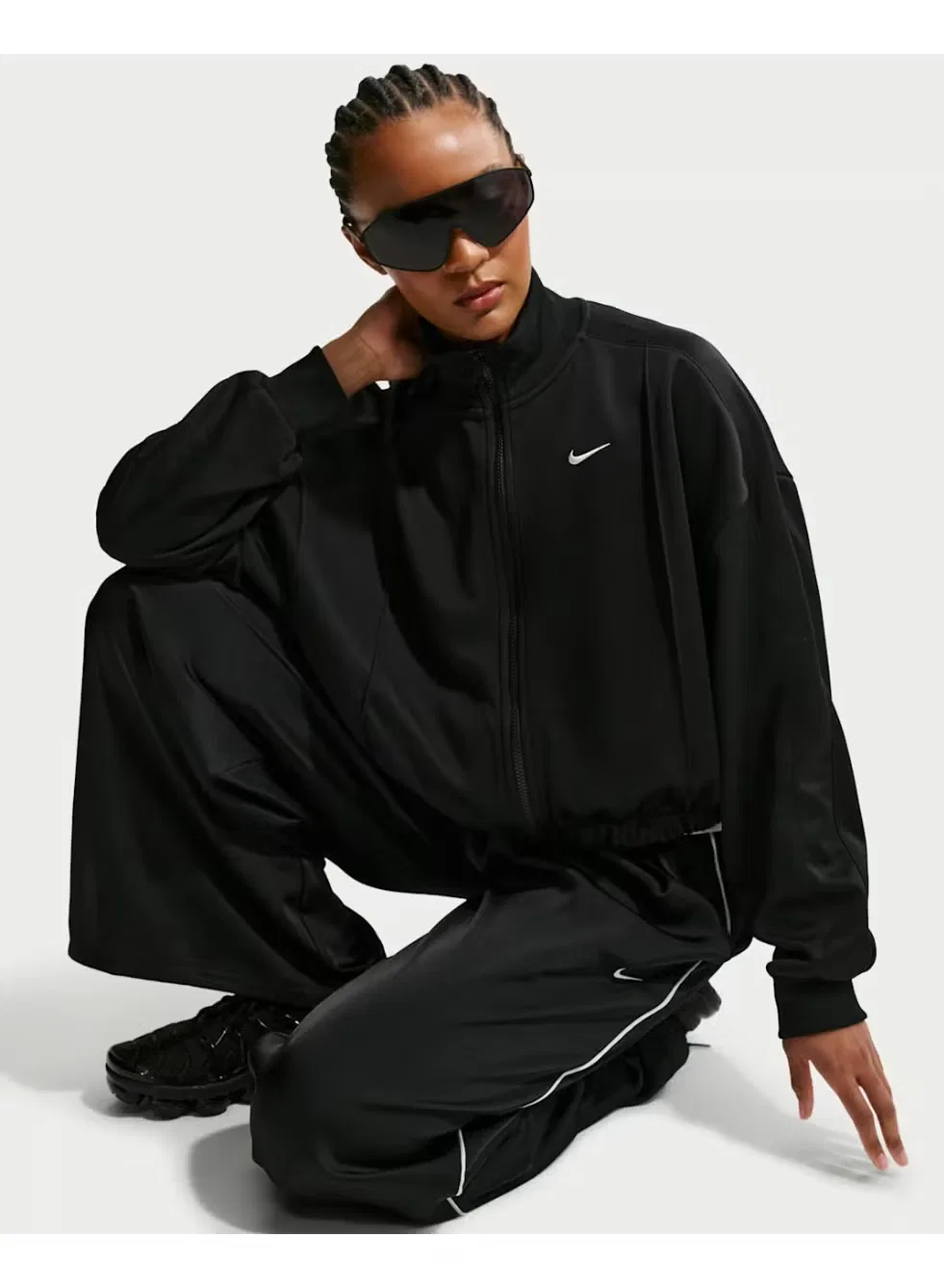 Куртка спортивная на молнии Nsw Nike, черный — фото 4