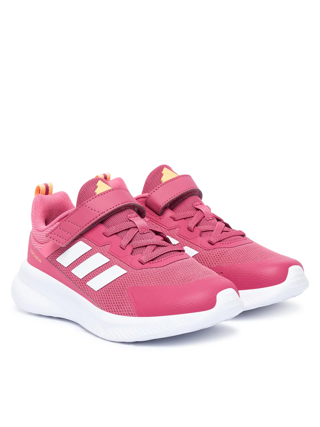 Кроссовки для девочки Fortarun Shoes Kids Adidas, розовый — фото 2