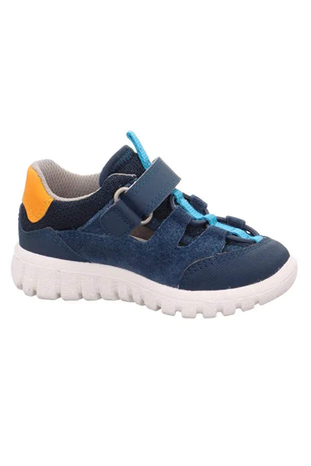 Детские туфли для мальчиков с графическим принтом Superfit, Blue — фото 3