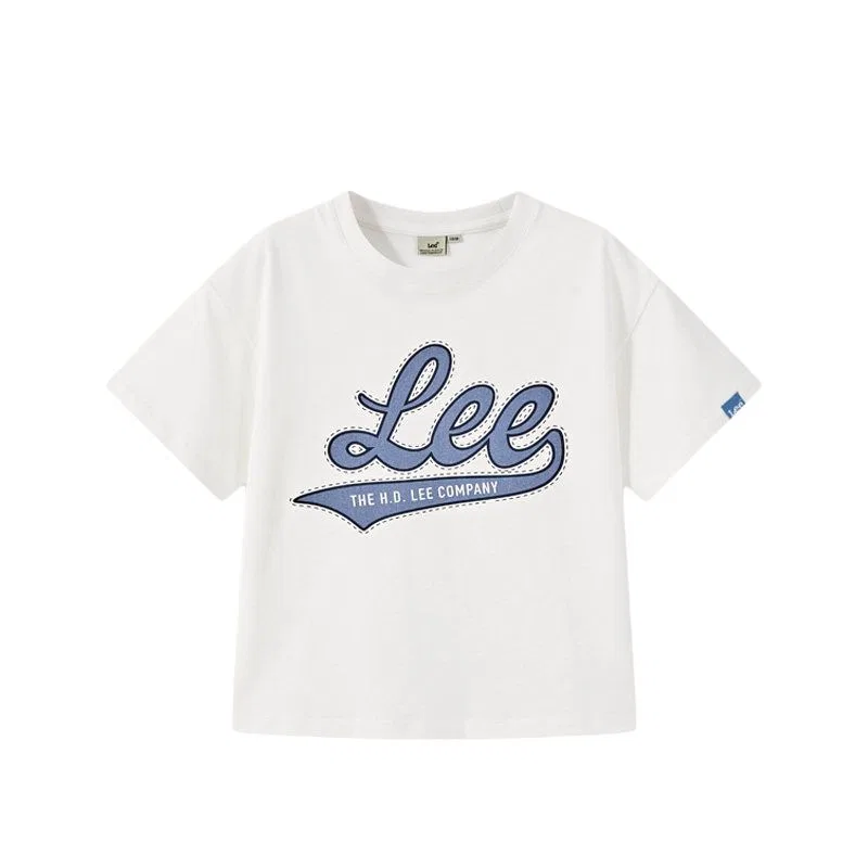 Детская футболка с круглым вырезом Lee, Black — фото 3