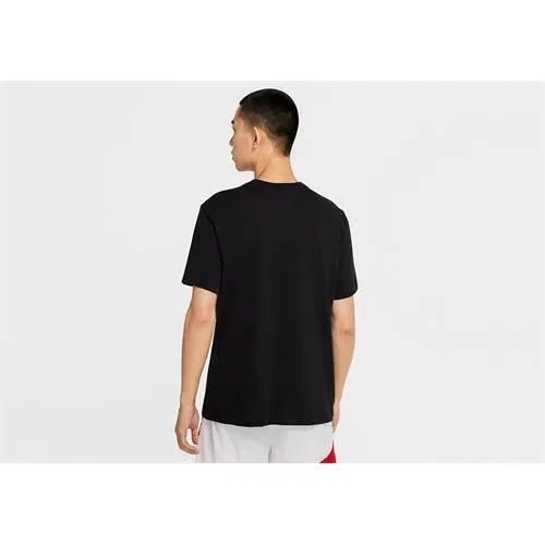 Мужская футболка с принтом Giannis Logo Nike, Schwarz — фото 2