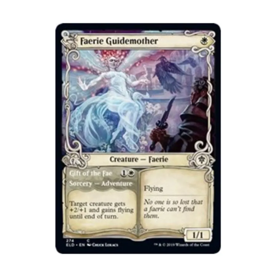 

CCG Фея-поводырь // Дар Фейри (Витрина) (С) (Фольга), MTG - Throne of Eldraine